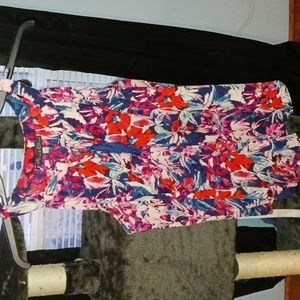 Cute tropical tank top